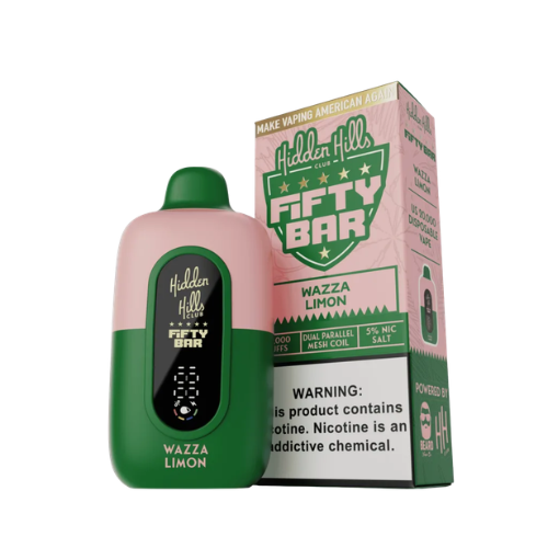 Hidden Hills x Fifty Bar 20K Disposable Vape